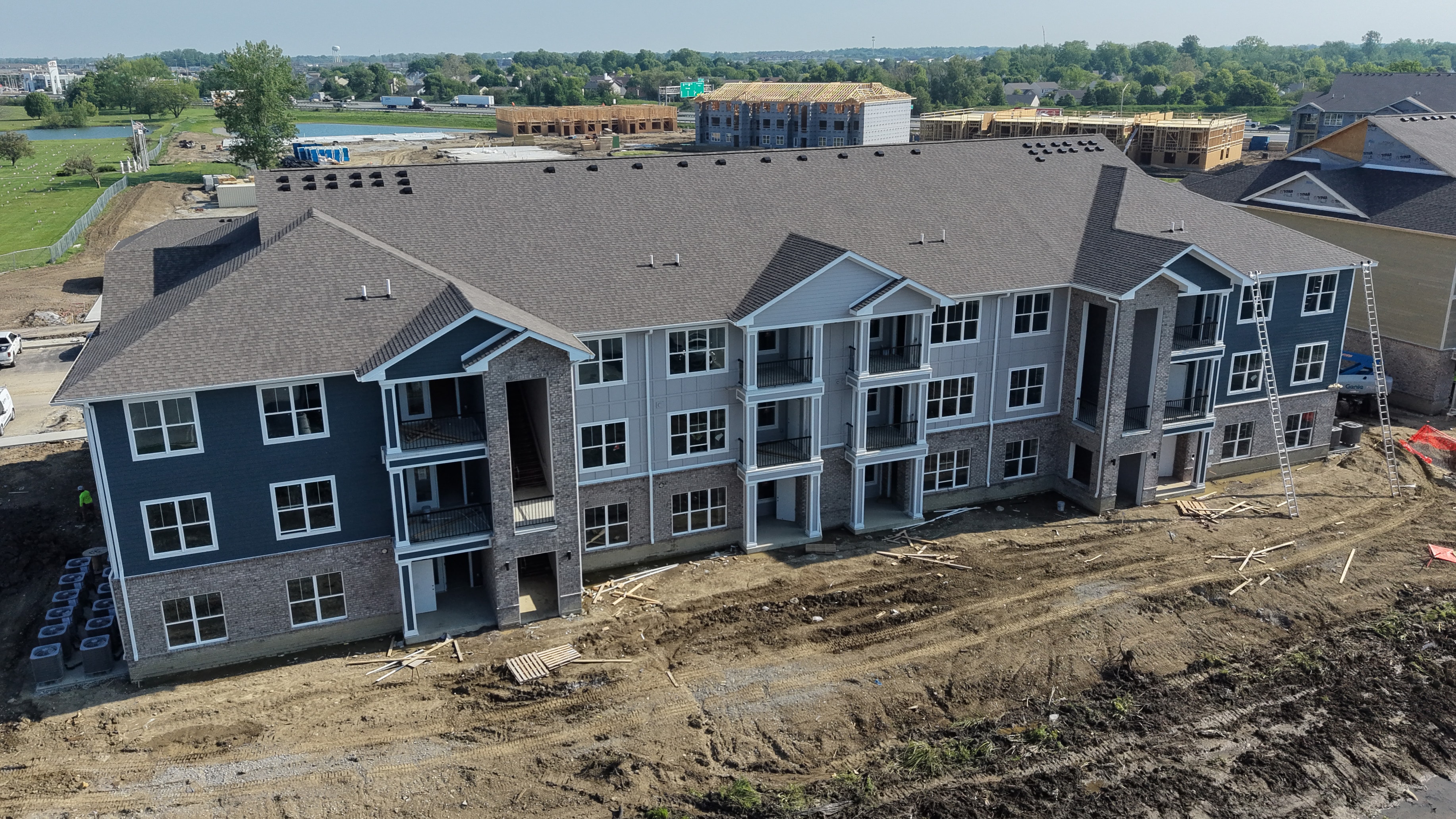 Multi - Family Brick Veneer 
The Remington Apartments